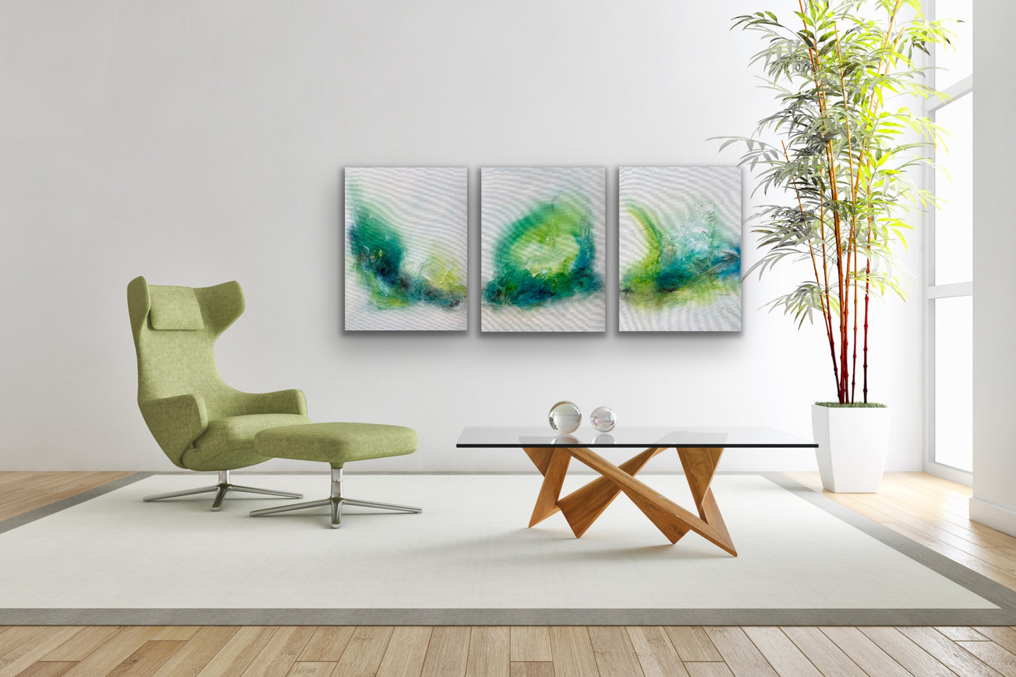 Stormy Sea I - Triptychon