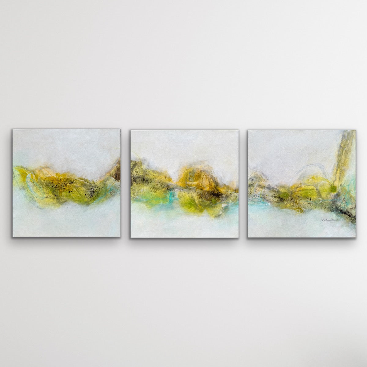 Dancing in the country No. 1 - Triptych