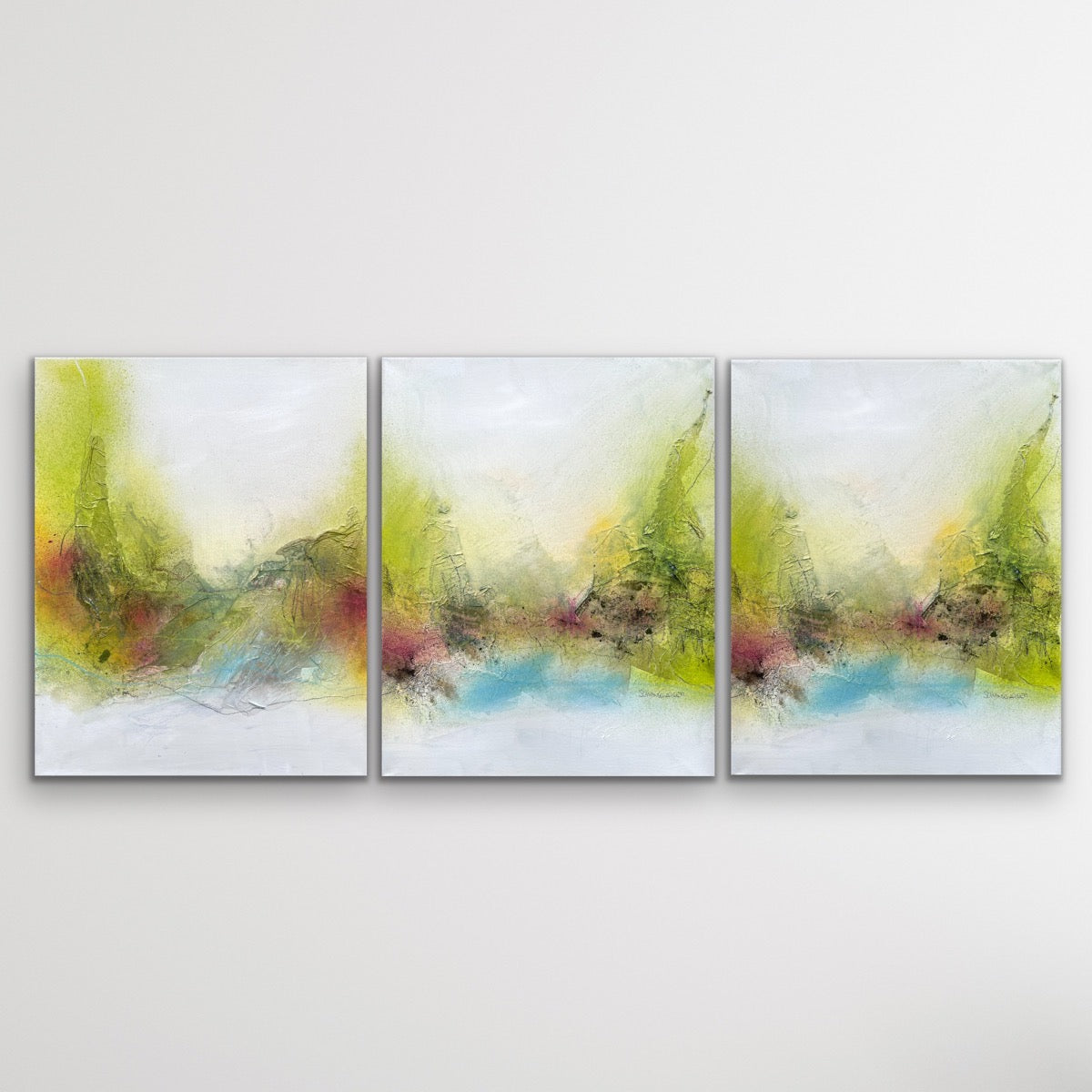 Walking on sunshine V - Triptych