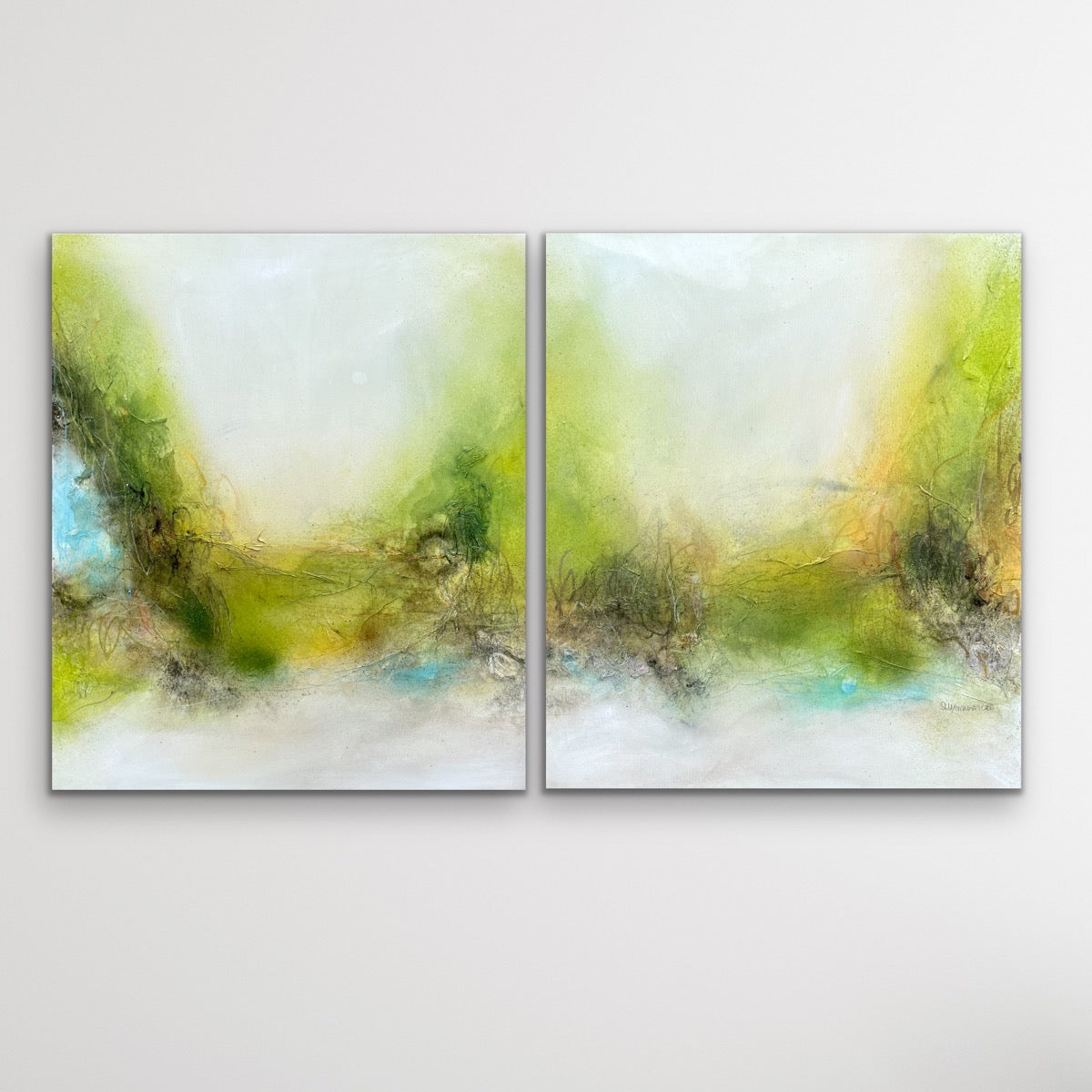 Walking on sunshine VI - Diptych