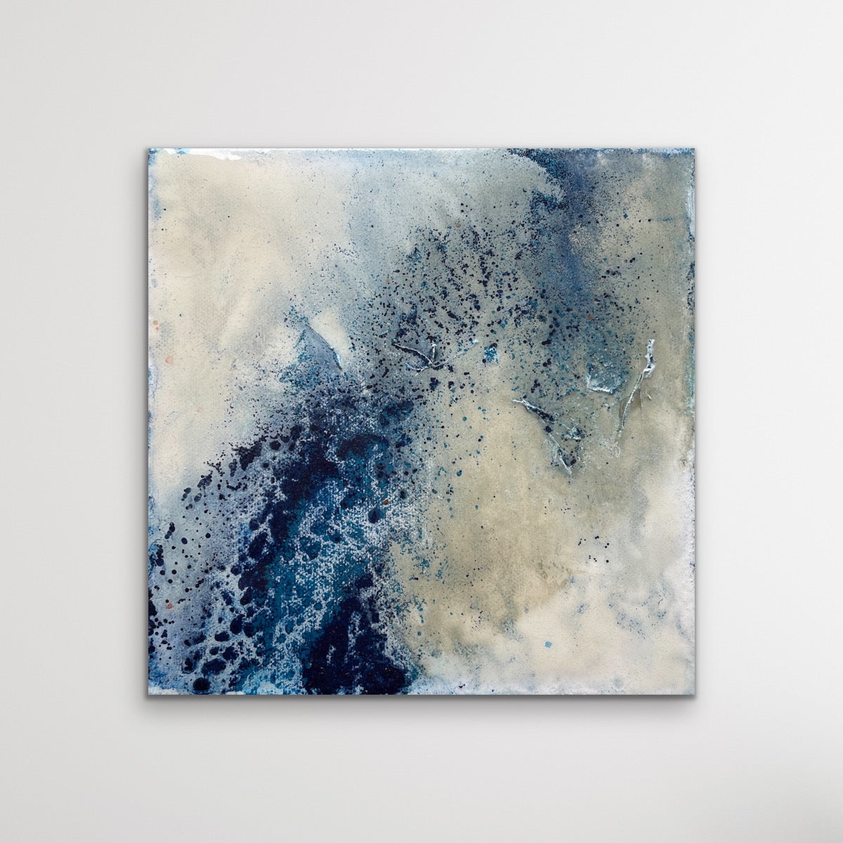 Flow I - Resin, framed