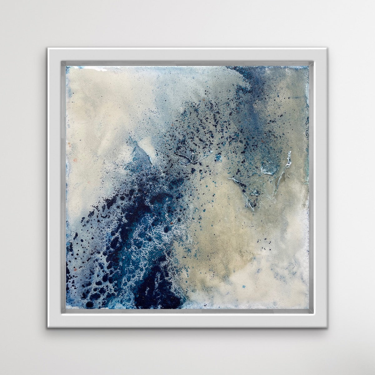 Flow I - Resin, framed