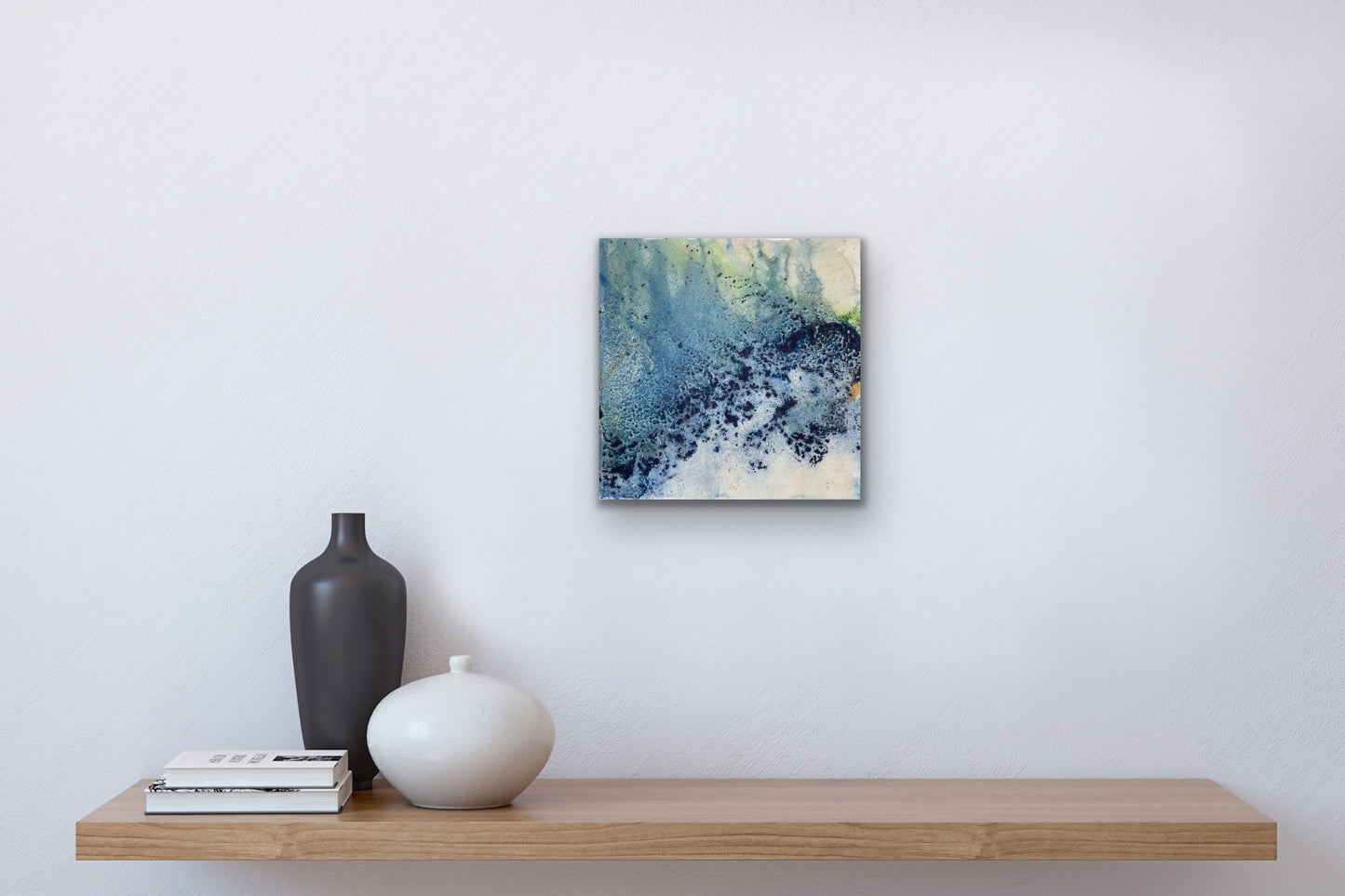 Flow II - Resin, framed