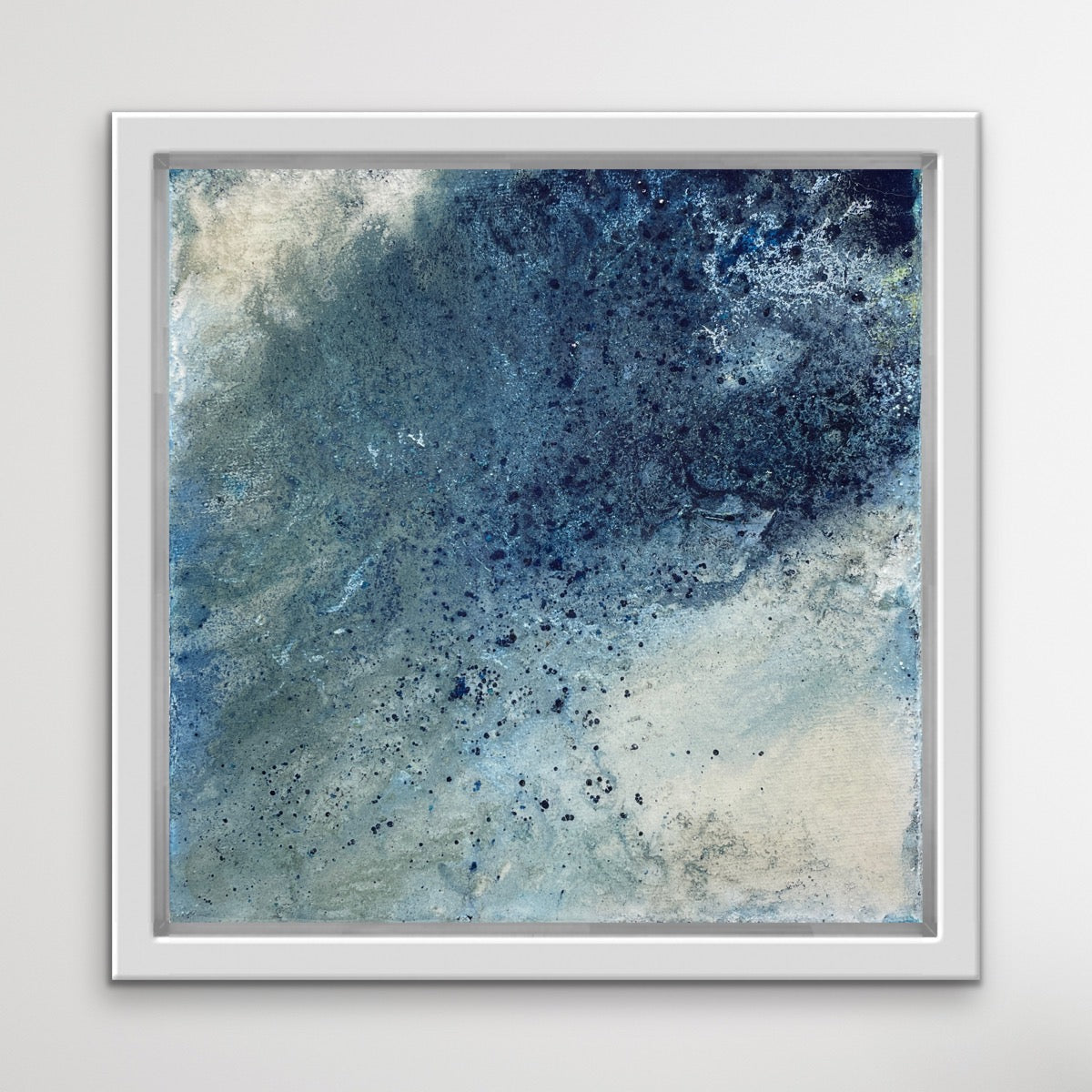 Flow V - Resin, framed