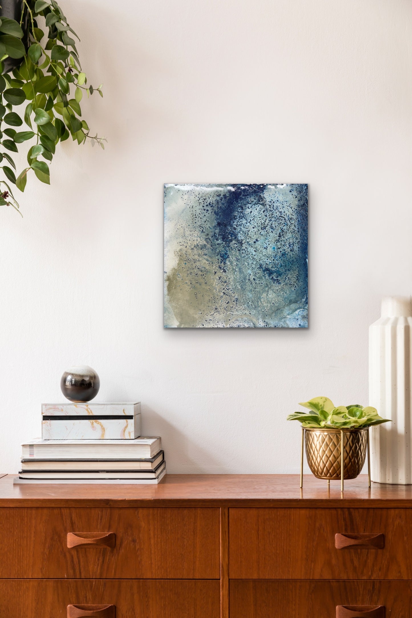 Flow IV - Resin, framed