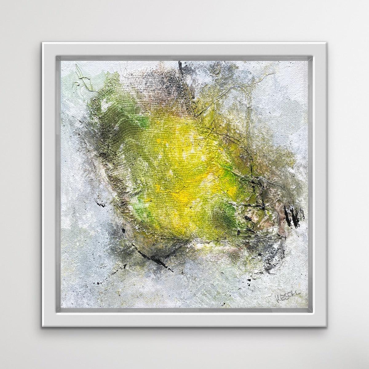 Little Abstract II framed
