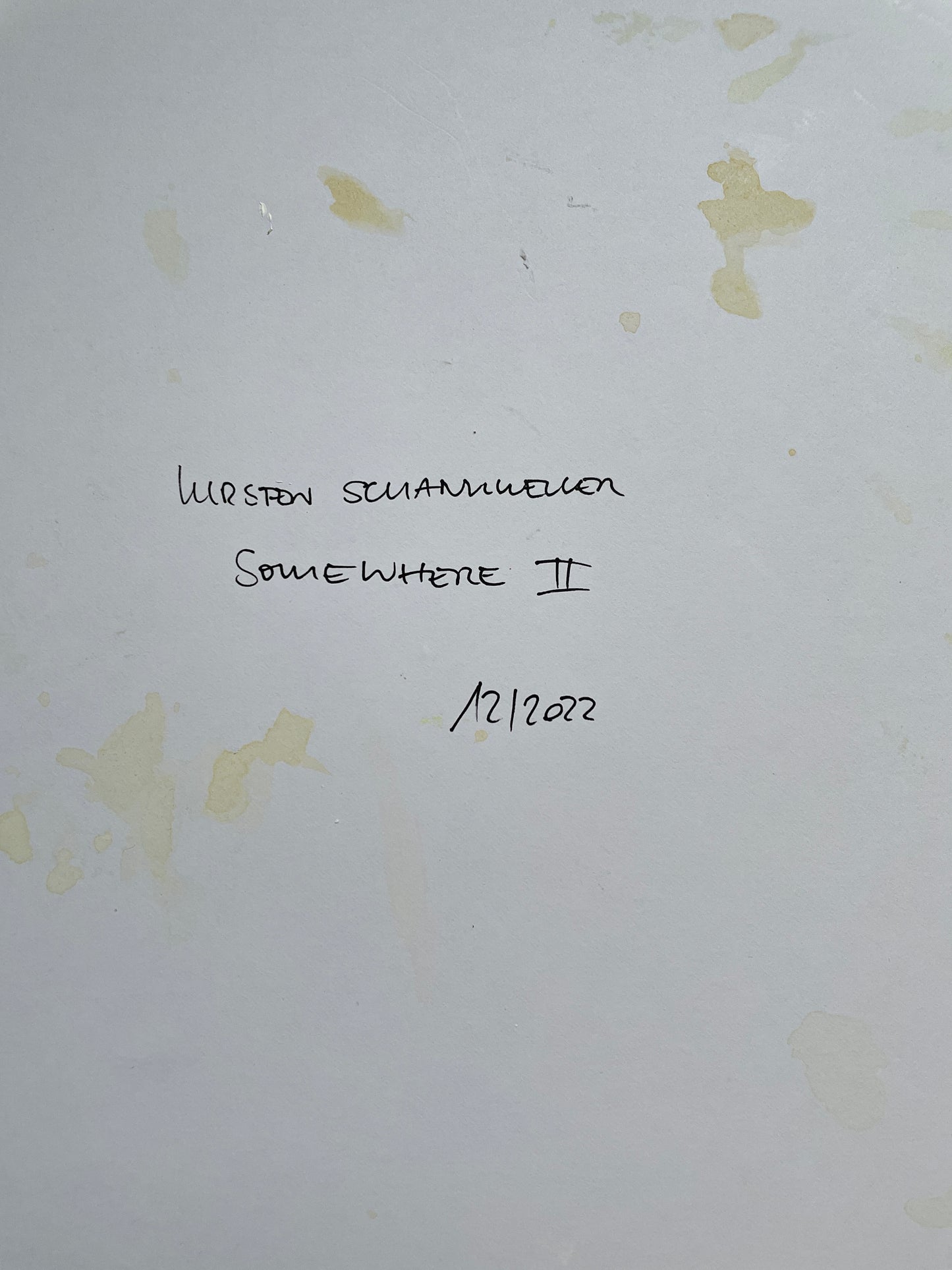 Somewhere II