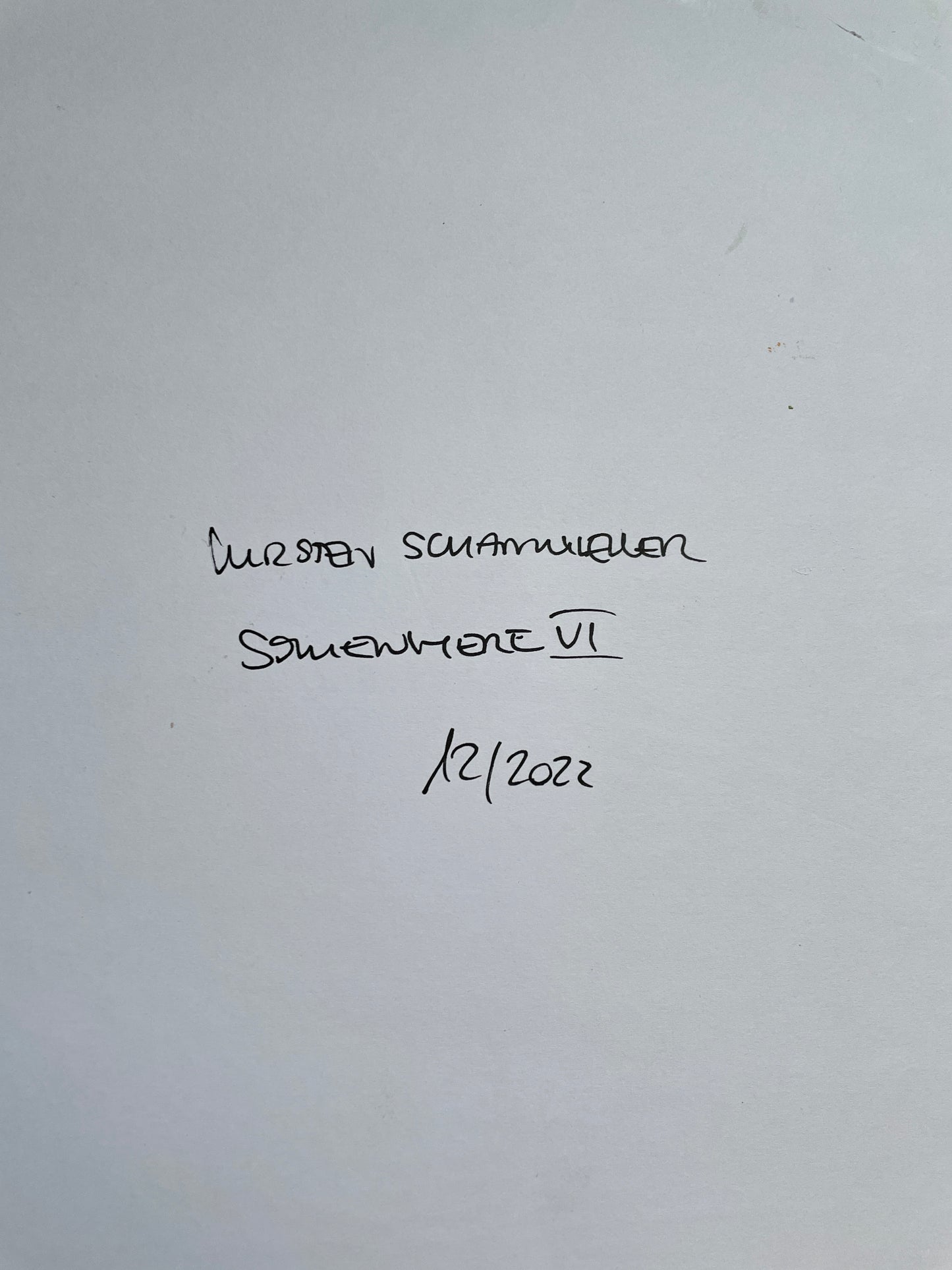 Somewhere VI