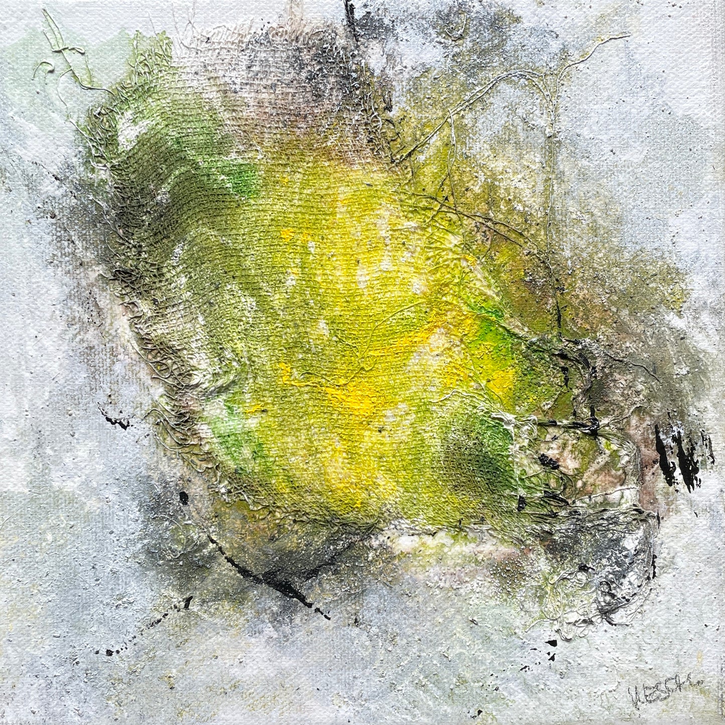 Little Abstract II framed