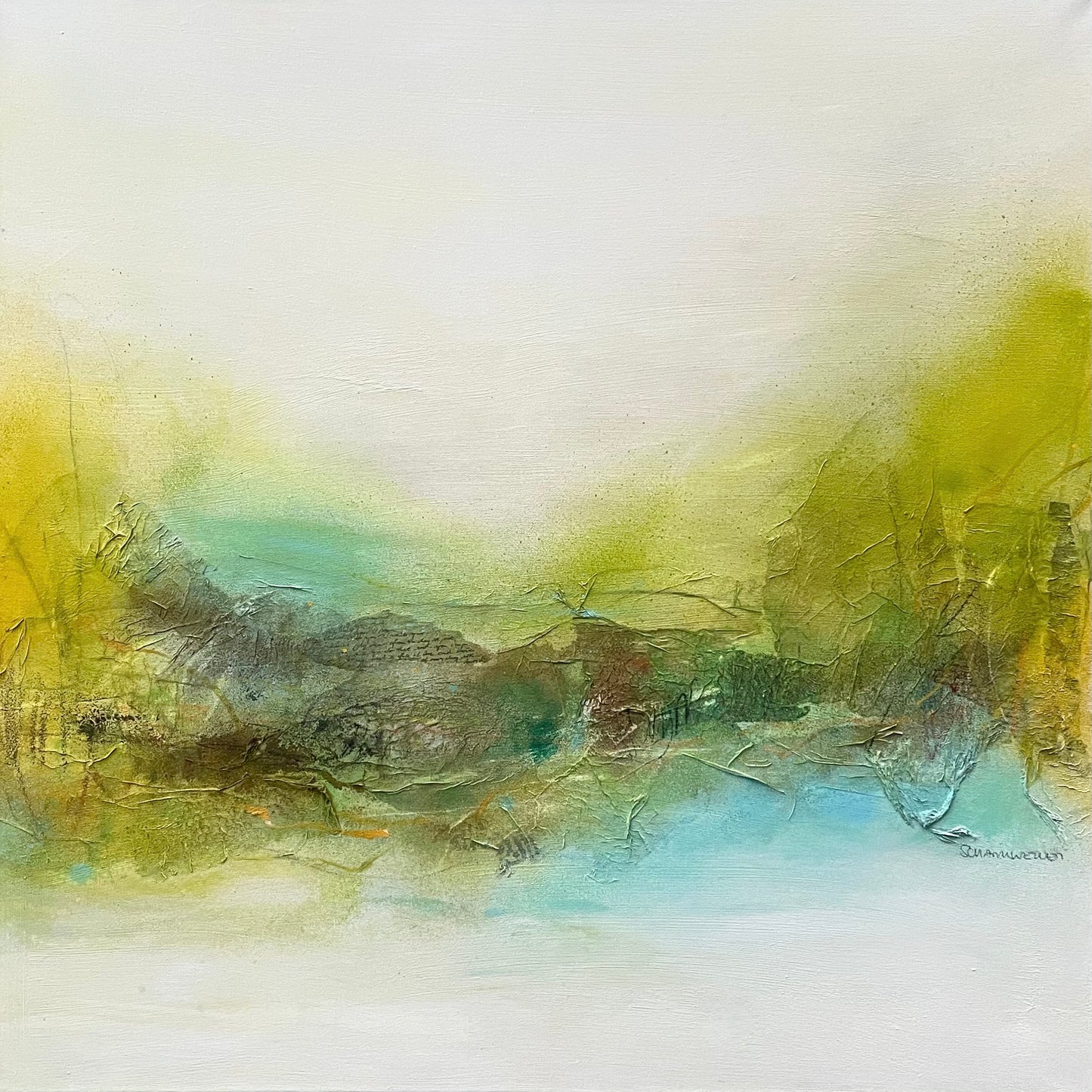 Walking on sunshine I - Diptych