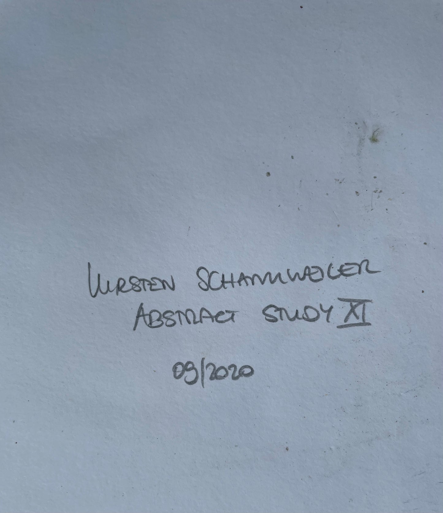 Abstract Study XI