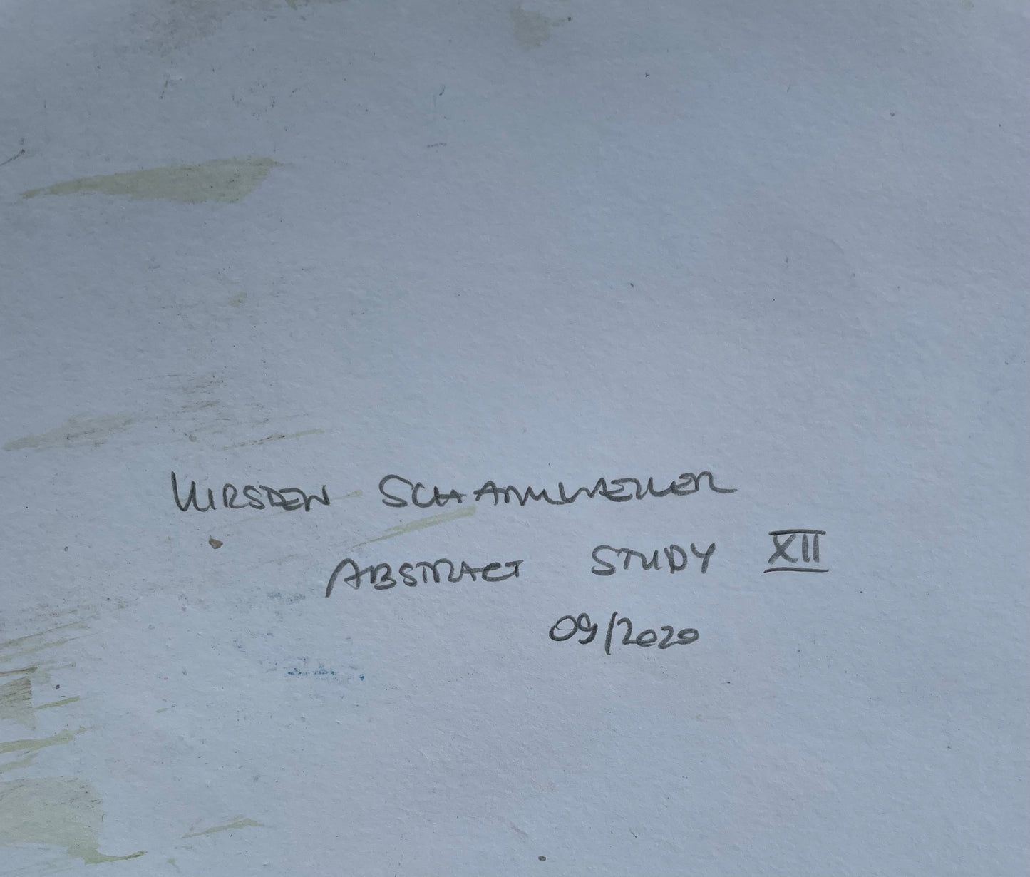 Abstract Study XII