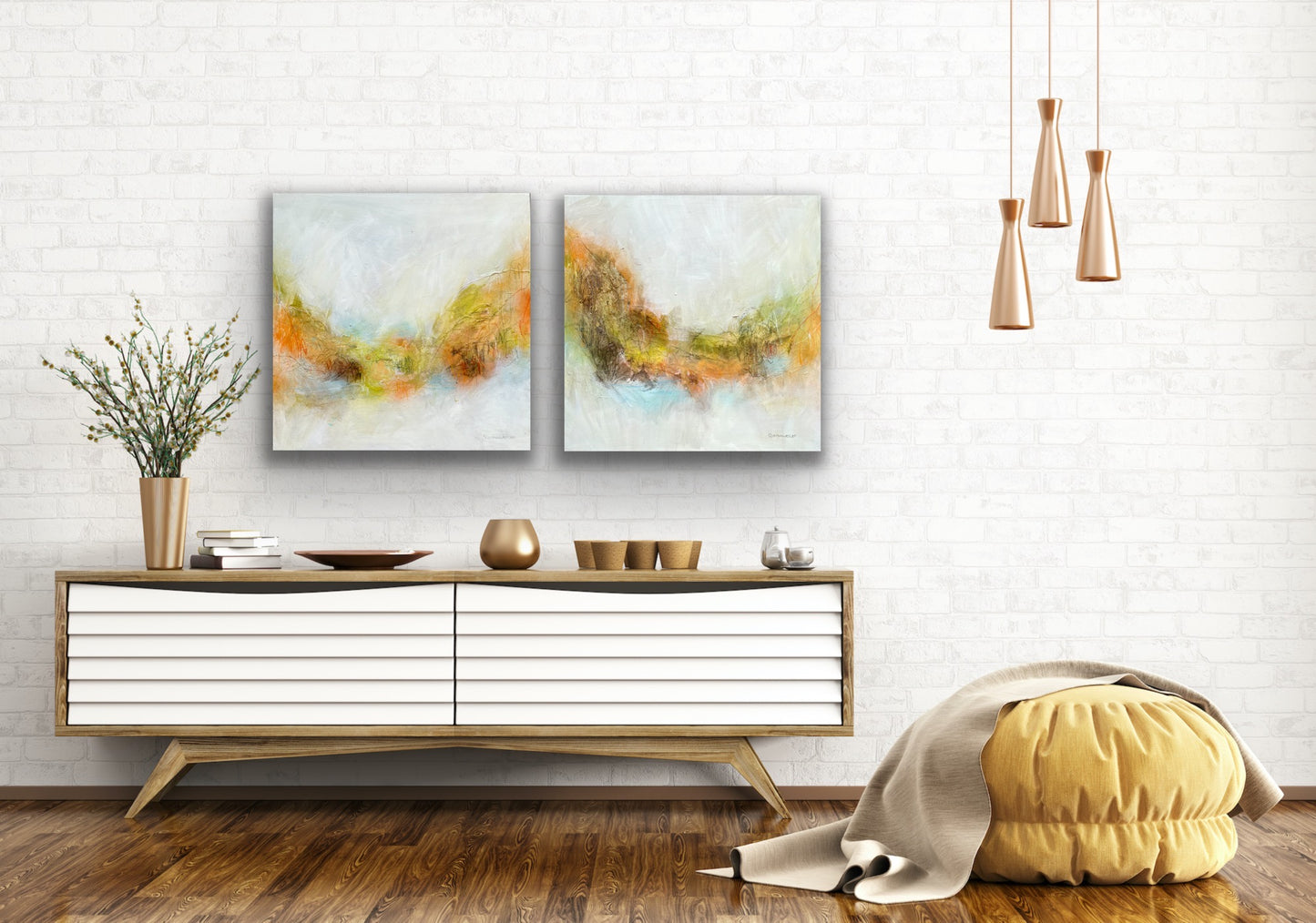 Summertime I und II - Diptychon