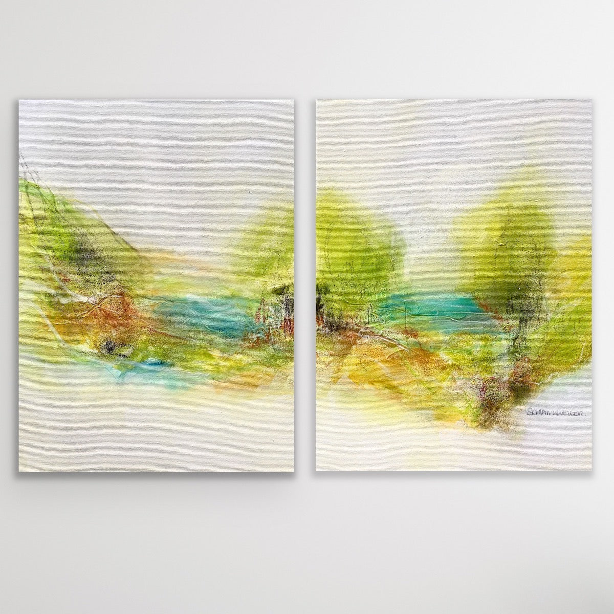 Mother Nature XI - Diptych